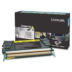 LEXMARK C746 C746A1YG YELLOW ORGINALNI TONER