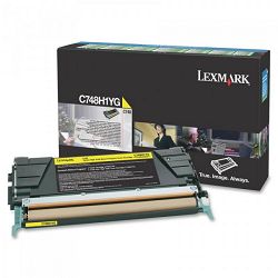 LEXMARK C748 C748H1YG YELLOW ORGINALNI TONER