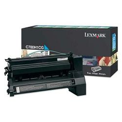 LEXMARK C78XXL C780H1CG CYAN ORGINALNI TONER