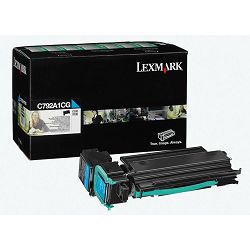 LEXMARK C792 C792A1CG CYAN ORGINALNI TONER