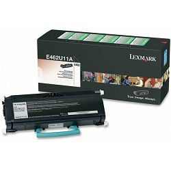 LEXMARK E462 E462U11E BLACK ORGINALNI TONER