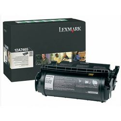 LEXMARK T63xXXL 12A7465 BLACK ORGINALNI TONER