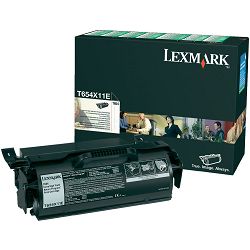 LEXMARK T654 T654X11E BLACK ORGINALNI TONER