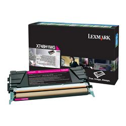 LEXMARK X748 X748H1MG MAGENTA ORGINALNI TONER