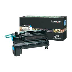 LEXMARK X792 X792X1CG CYAN ORGINALNI TONER