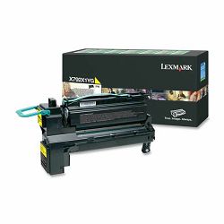 LEXMARK X792 X792X1YG YELLOW ORGINALNI TONER